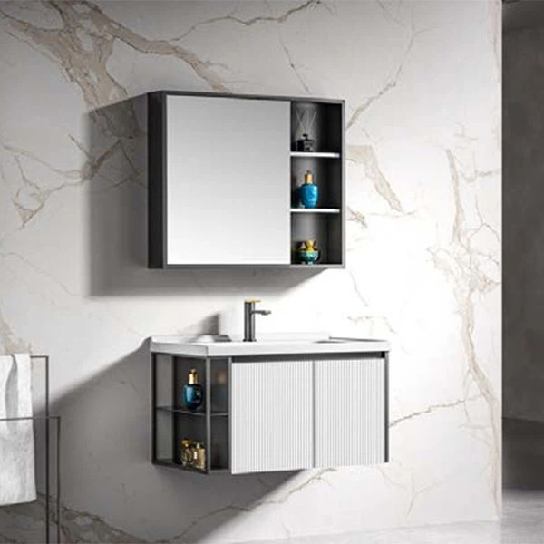 Wall Hanging Bathroom Vanity With Mirror