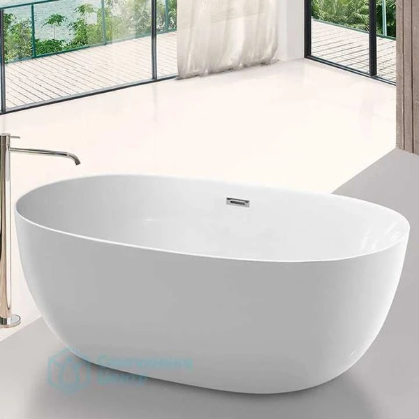 freestanding hotel bathroom acrylic bathtub